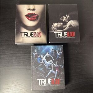 True Blood DVD Lot Seasons 1-3 Box Set